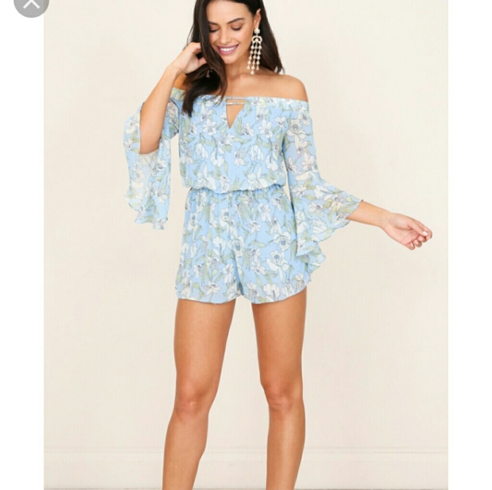 Showpo Walk By Me Playsuit Romper NWT